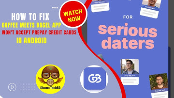 How to Fix Coffee Meets Bagel App Won