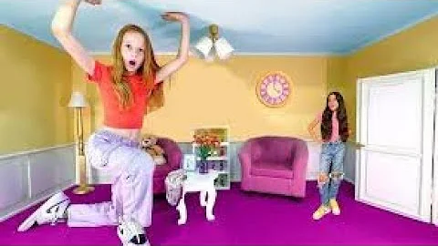 E Nastya and friends built secret rooms to play hide and seek