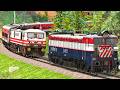 WAP5 to WAG7 TRAIN LOCOMOTIVE CHANGE | BUMPY RAILROAD | RAILWORKS | INDIAN TRAIN SIMULATOR GAMEPLAY