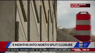 Popular exit to reopen next month as North Split construction continues