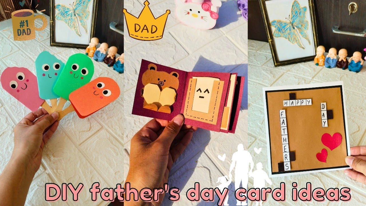 Last minute father's day gift ideas | father day Card making ideasv ...