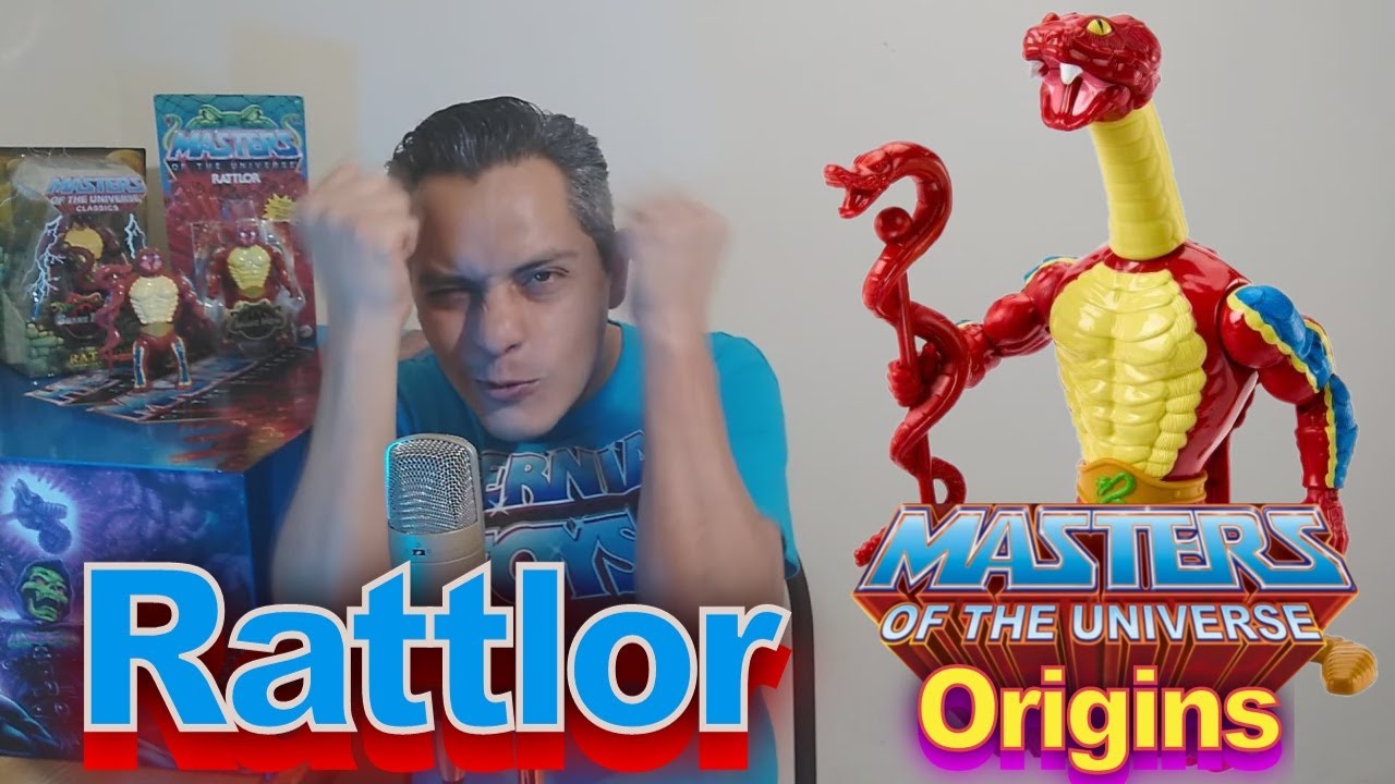 Rattlor Masters of the universe Origins Review Eternia Toys YouTube