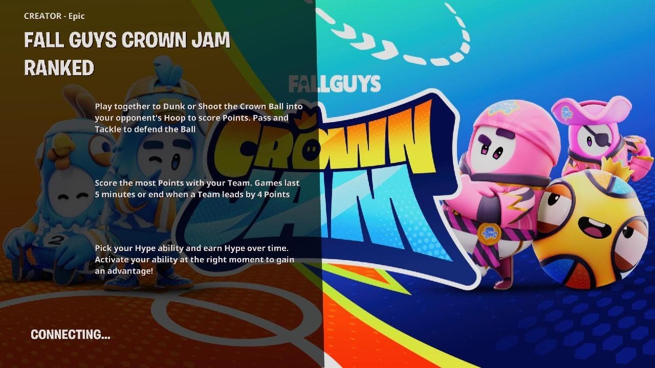 Fall Guys Crown Jam Ranked 2 Win's 2 Mvps.