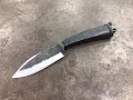 Forged Hollow Handle Survival Skinning Knife at NESM