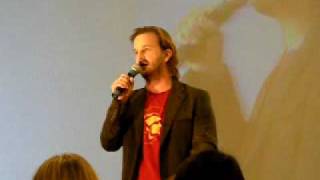 Richard Speight Jr in LA 09: On Jared crying