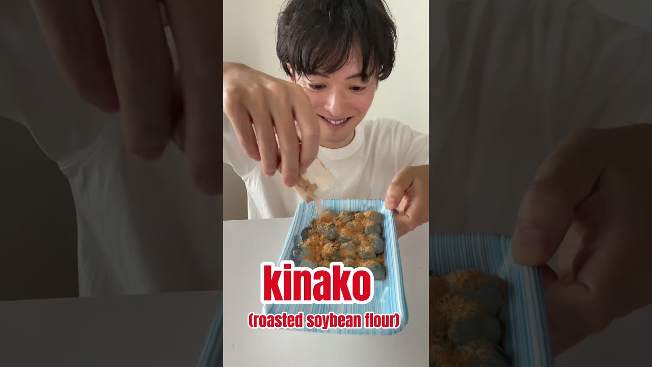 Wobbly & Jiggly! 😲🍡 Trying Japan’s Warabi Mochi with Kinako & Kuromitsu 🇯🇵