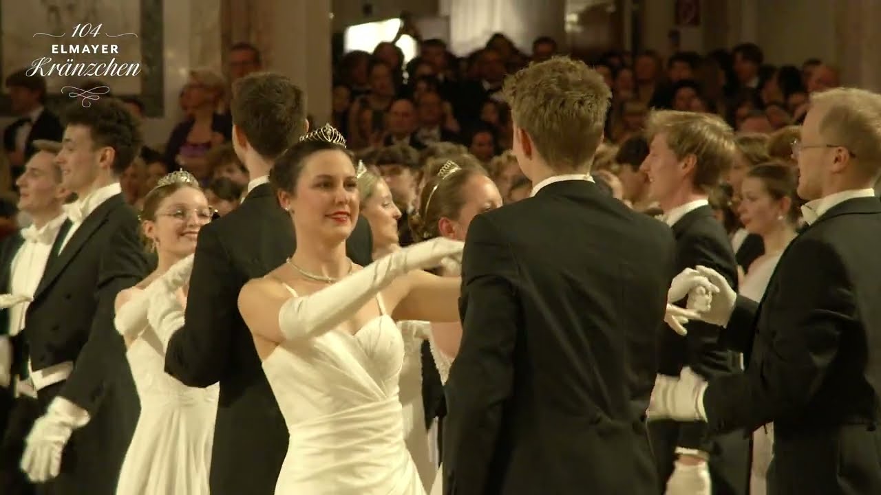 Wiener Walzer Formation der Tanzschule Elmayer | 104. Elmayer-Kränzchen