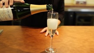 How to Uncork and Pour Sparkling Wine