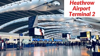 HEATHROW AIRPORT TERMINAL 2 || INSIDE DEPARTURE LOUNGE || LONDON 2O22 ||