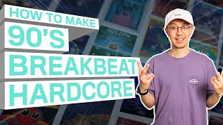 😲 I TIMEWARPED BACK TO THE 90'S TO CREATE BREAKBEAT HARDCORE RAVE MUSIC!!