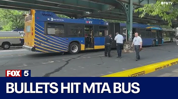 Stray bullets hit MTA bus, 3 women injured
