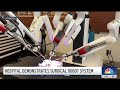 Pomona hospital demonstrates surgical robot system