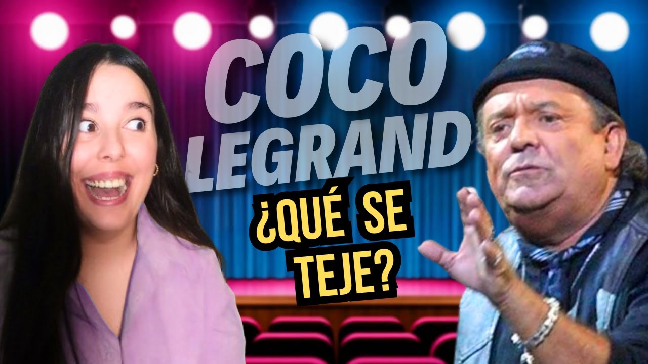 ESPAÑOLA reacciona a COCO LEGRAND ¿Es el MEJOR humorísta CHILENO?