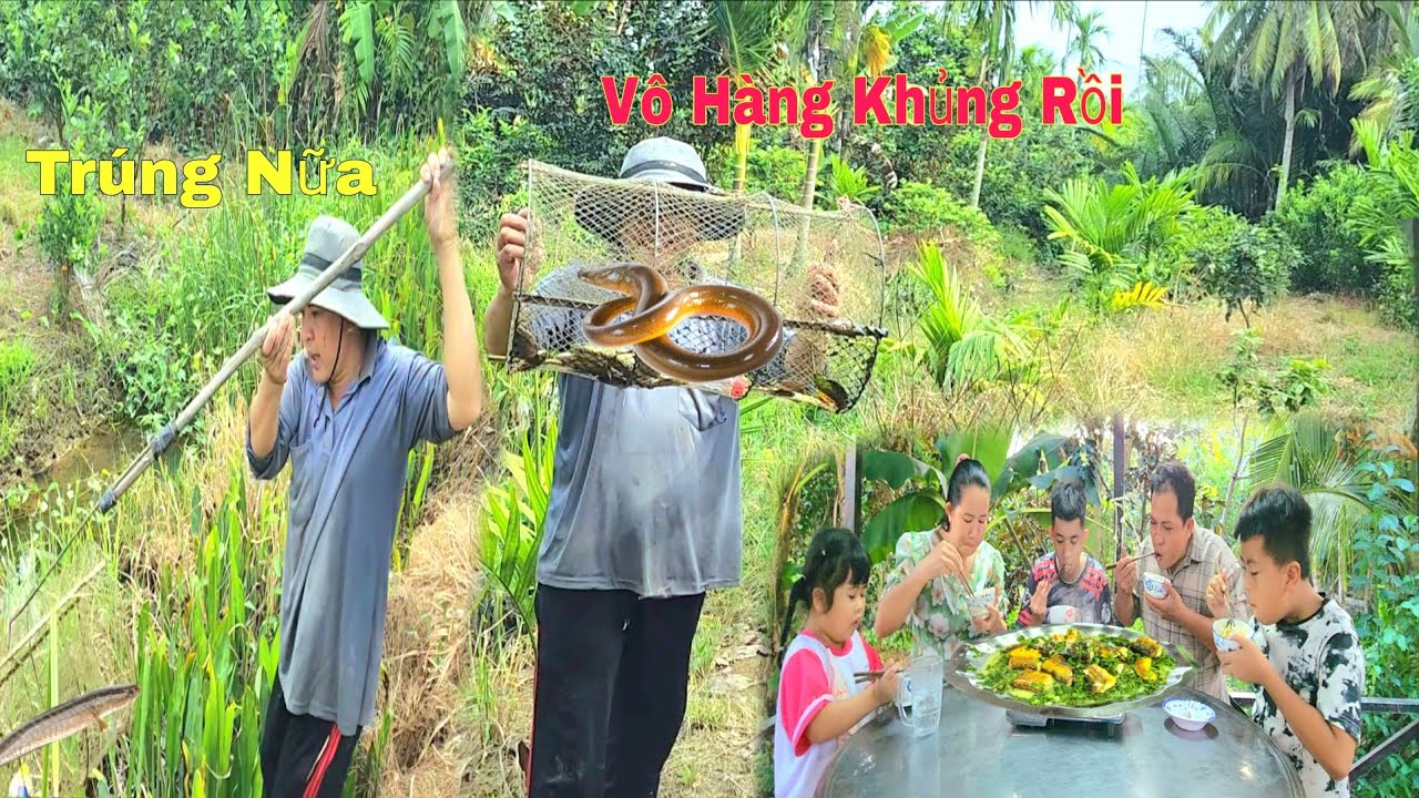 Bất Ngờ Thâm Cái Lợp Đầu Dính Được Hàng Hiếm [Khủng]Gia Đình Lại Được Bữa Hoành Tráng |NHMT