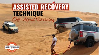 OFF-ROAD Driving Assisted Recovery Technique #1 | DUBAI OFFROADERS