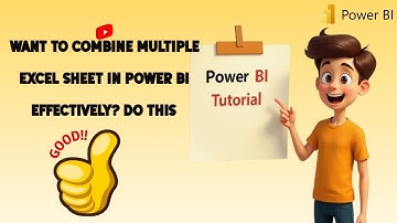 Import Excel files to Power BI easily | Power BI for beginners  (2025)
