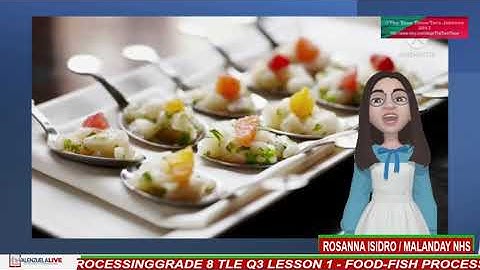 GRADE 8 TECHNOLOGY AND LIVELIHOOD EDUCATION FISH PROCESSING Q3   USE TOOLS, EQUIPMENT, INSTRUMENTS,