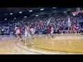 Logann Alvar with the 3-pointer in the T-Birds' game against Northwest Florida State College.
