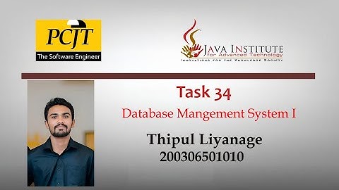 Task 34 | DBMS |Create an Insert Query Statement to enter data into tables to store details of users
