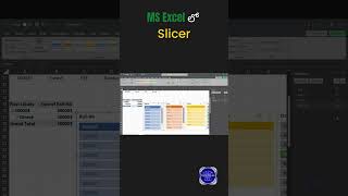 MS Excel లో How to Insert Slicer | 1 Minute Shortcut Trick | Part 2 | Tech Talks With Raju