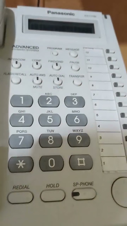 SUARA OTOMATIS LANGSUNG JALAN! Cara Setting DISA OGM  PABX Panasonic KX-TES 824 – Tutorial Pak Met!