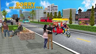 Modern tuk tuk auto Rickshaw: free driving games screenshot 5