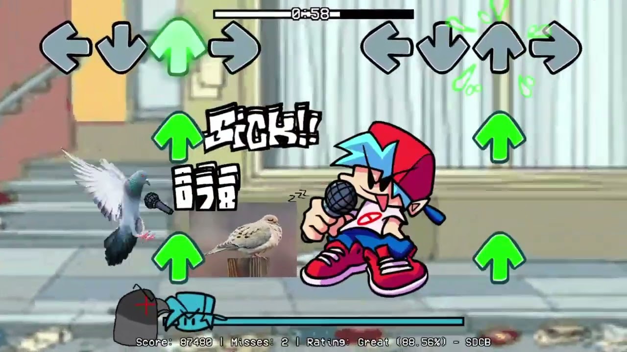 fnf Vs Pigeon Demo : Pigeons