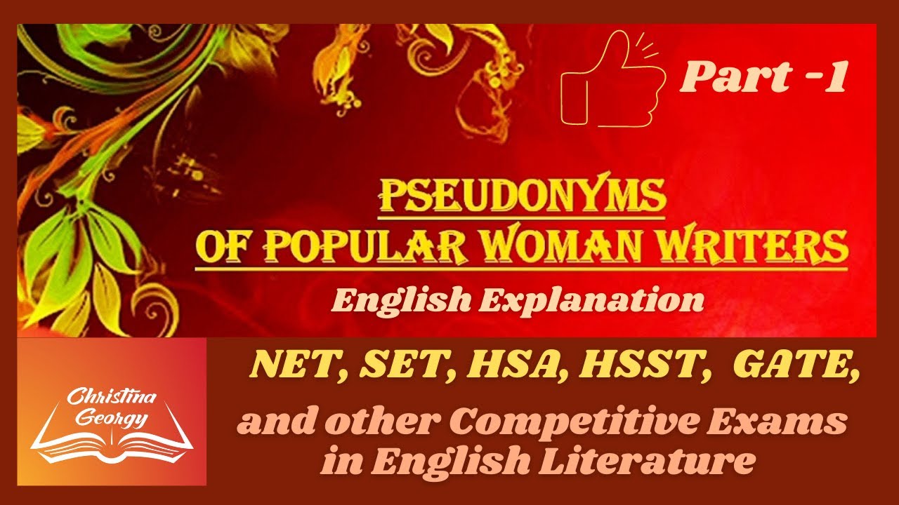 PseudonymsWoman EliotAgatha Christie