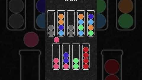 Ball Sort Puzzle   level 33 1 !!! Mobile Cell Phone Game Walkthrough Android / Apple