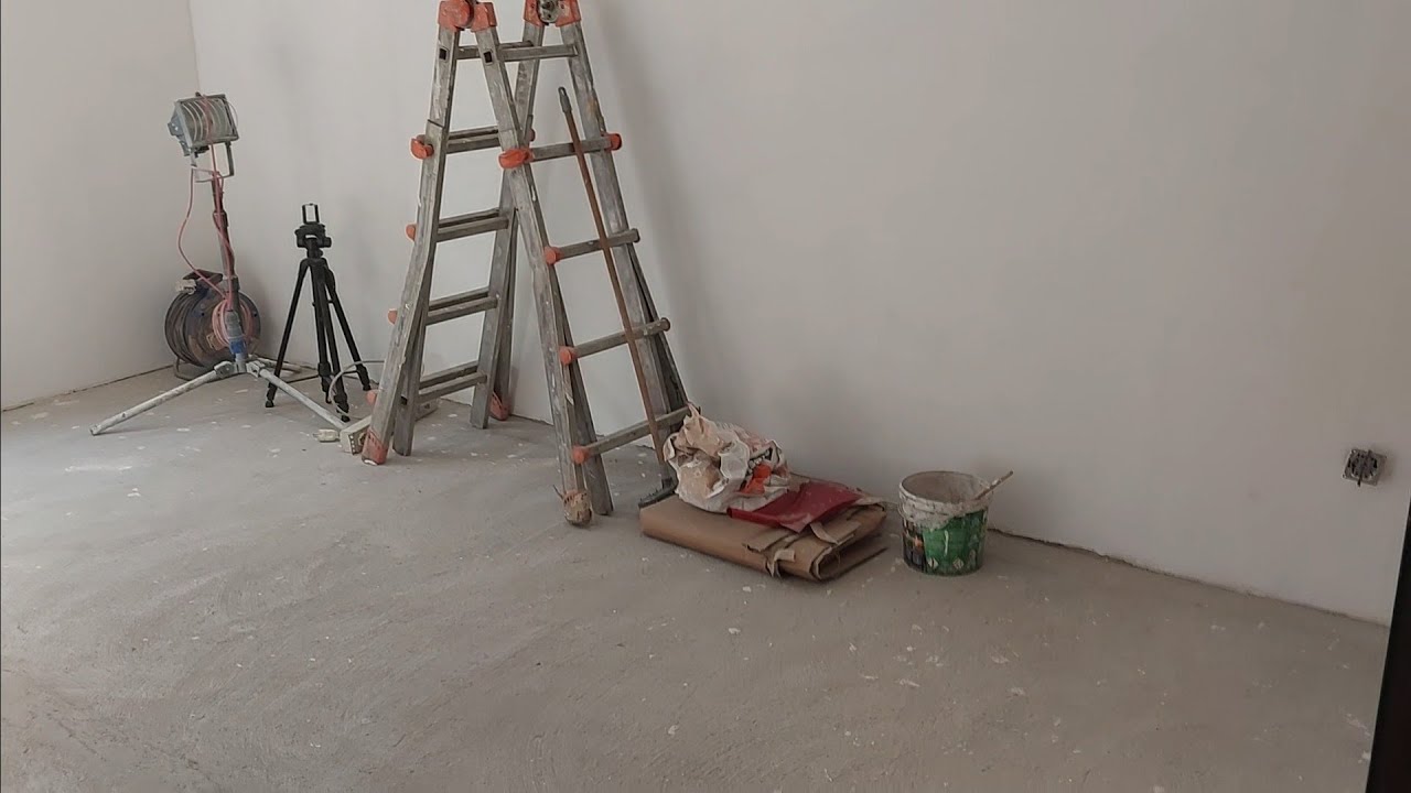 Renovare dormitor.Ep 1 / Amorsare + aplicare glet ceresit ct 127