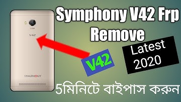 Symphony V42 Frp bypass / Google Acount Bypass Free With Out PC 100% Working Video [LIVE]
