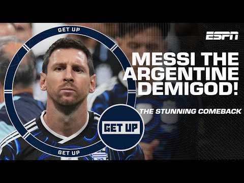 MESSI THE DEMIGOD 😤 Full recap of Leo's SUBLIME pass & Argentina's STUNNING comeback 🤯 | Get Up