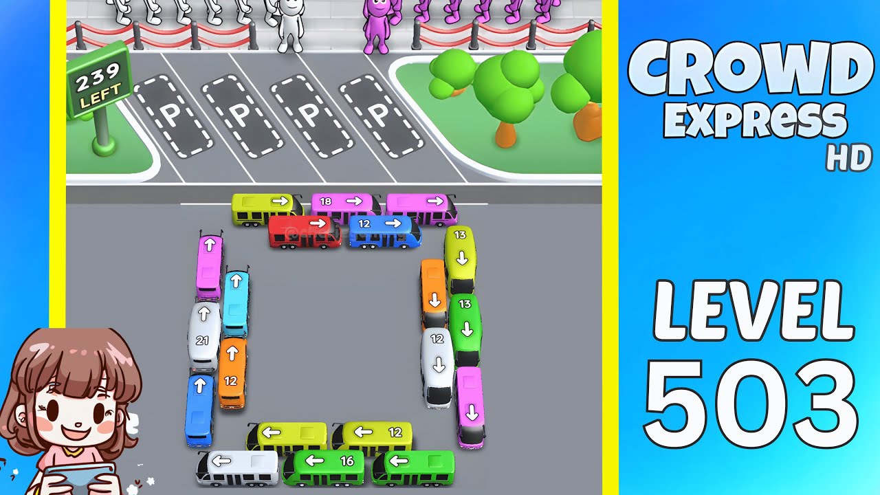 Crowd Express Level 503 Solution Walkthrough