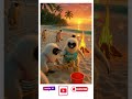 Penguin Beach Vacation Chaos at Sunset 🐧🌅
