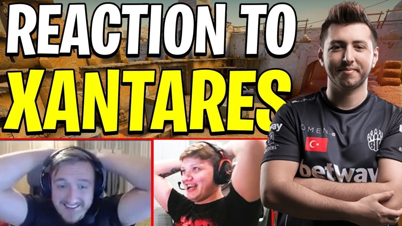 CS GO PROS ,CASTERS REACT TO XANTARES PEEK II - YouTube