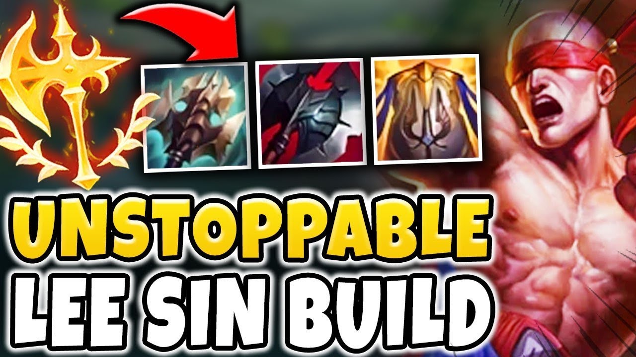 THIS LEE SIN BUILD IS LITERALLY UNSTOPPABLE! RANK 1 LEE SIN GAMEPLAY (1V9  CARRY) - League of Legends - YouTube