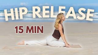 15 Min Hip Opening Yoga Flow | Release Tight Hips & Feel Amazing