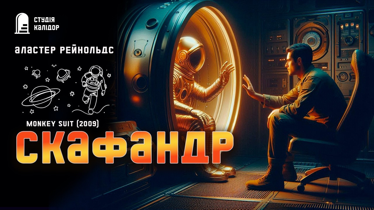 Аластер Рейнольдс СКАФАНДР #фантастика #космос #аудіокнигиукраїнською #рейнольдс #химерне #скафандр