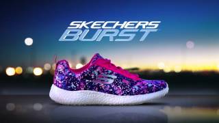 skechers burst memory foam