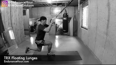 How To Demo: TRX Floating Lunges with Dave Erickson