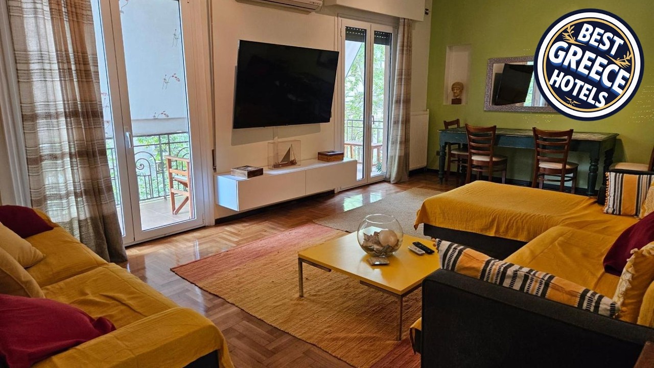 3 bedder condo in Ilisia, Megaro Mousikis | Athens, Greece | Hotel Review 🌟