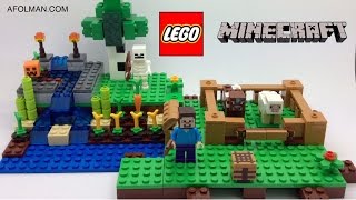 Lego Minecraft The Farm Review Set 21114