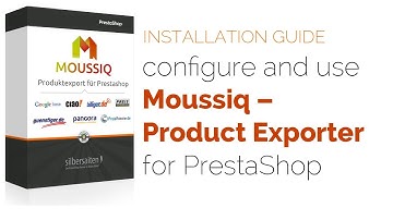 how to use Video moussiq - product export
