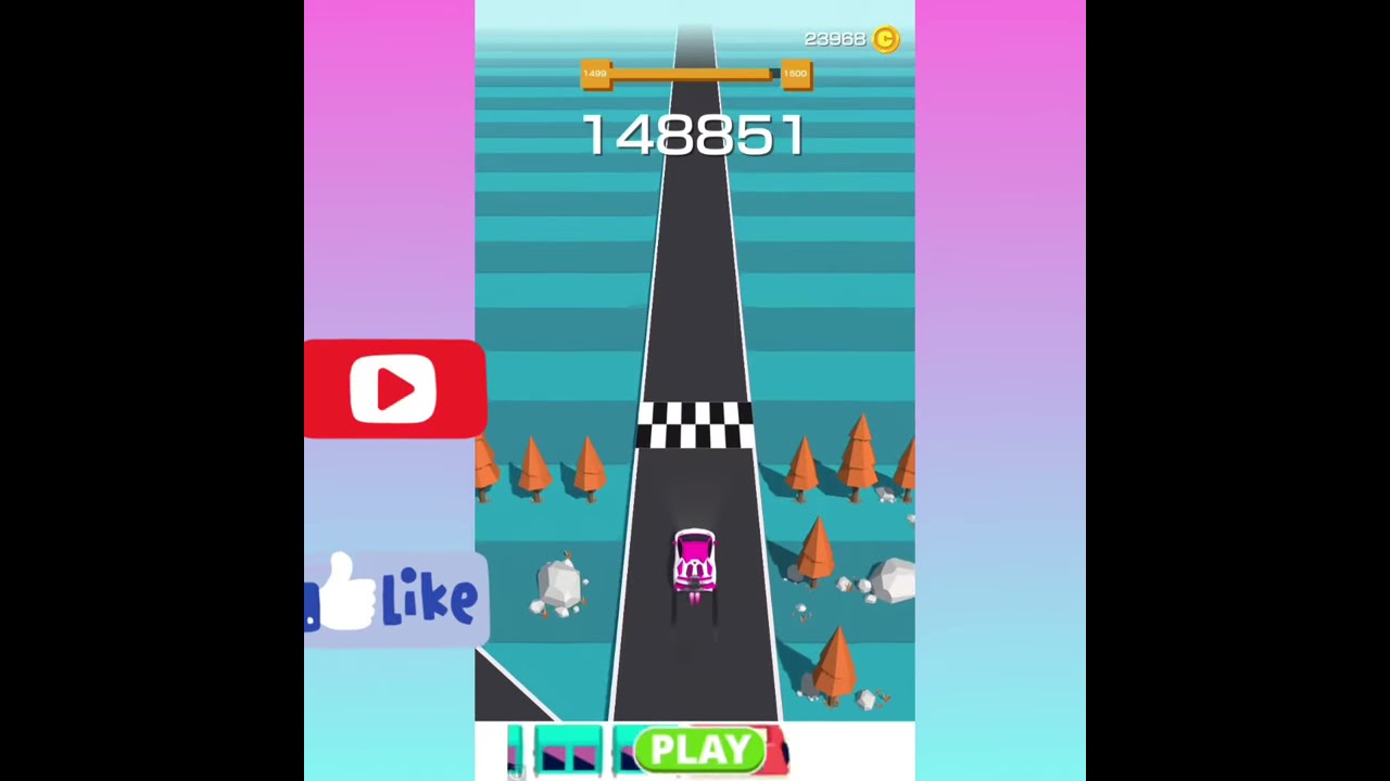 Traffic Run! level 1500 highest level on YouTube