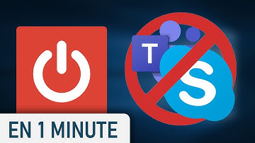 Comment désactiver un programme au démarrage de Windows ?