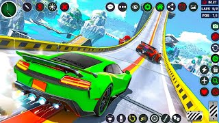 Mega Ramp Car Racing Master Simulator 3D -GT Impossible Sport Car Racing - Android GamePlay