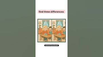 spot 3 differences? FindTheDifference #SpotTheDifference#ai #BrainGame#VisualPuzzle #MentalChallenge