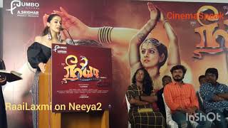 Raai Laxmi Terrified