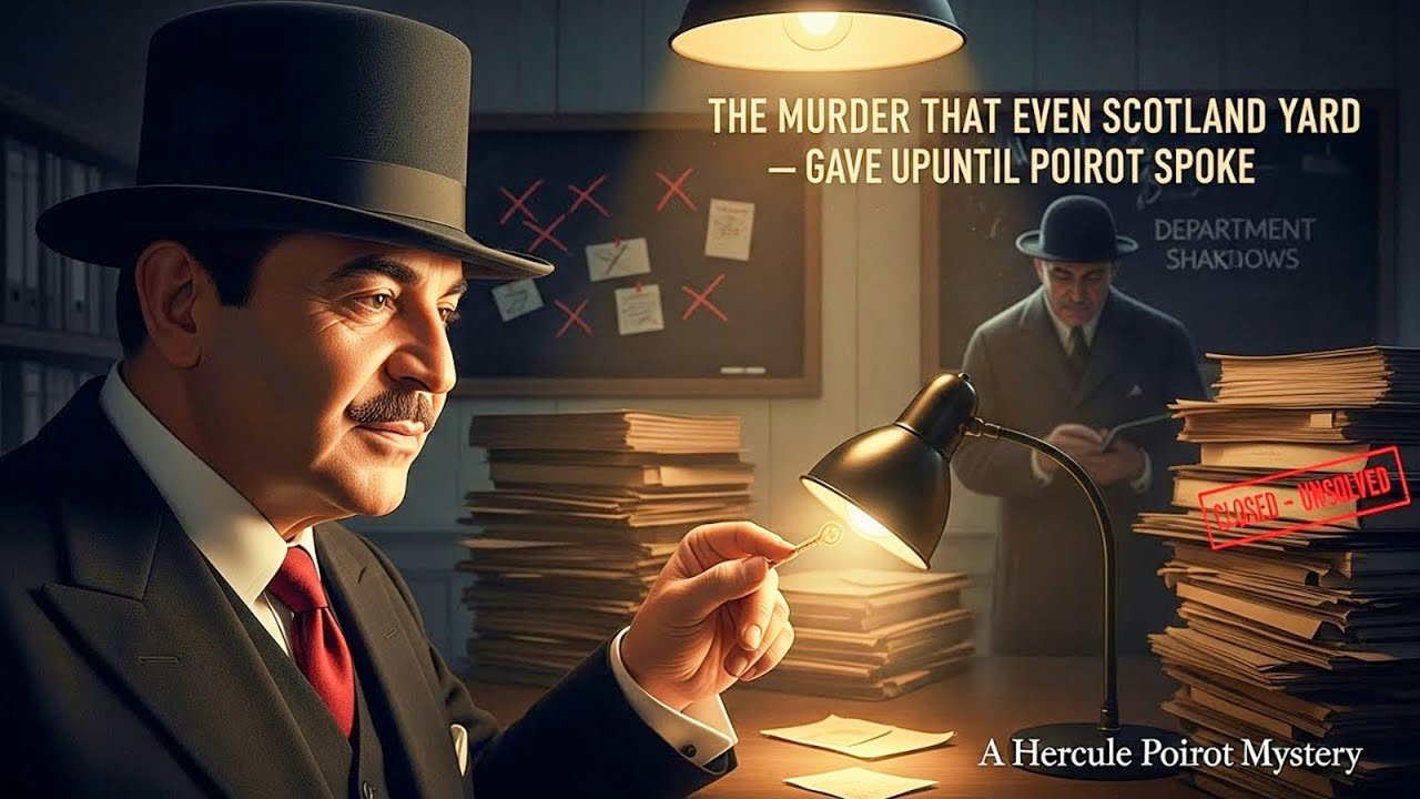 he Murder That Even Scotland Yard Gave Up On — Until Poirot Spoke
