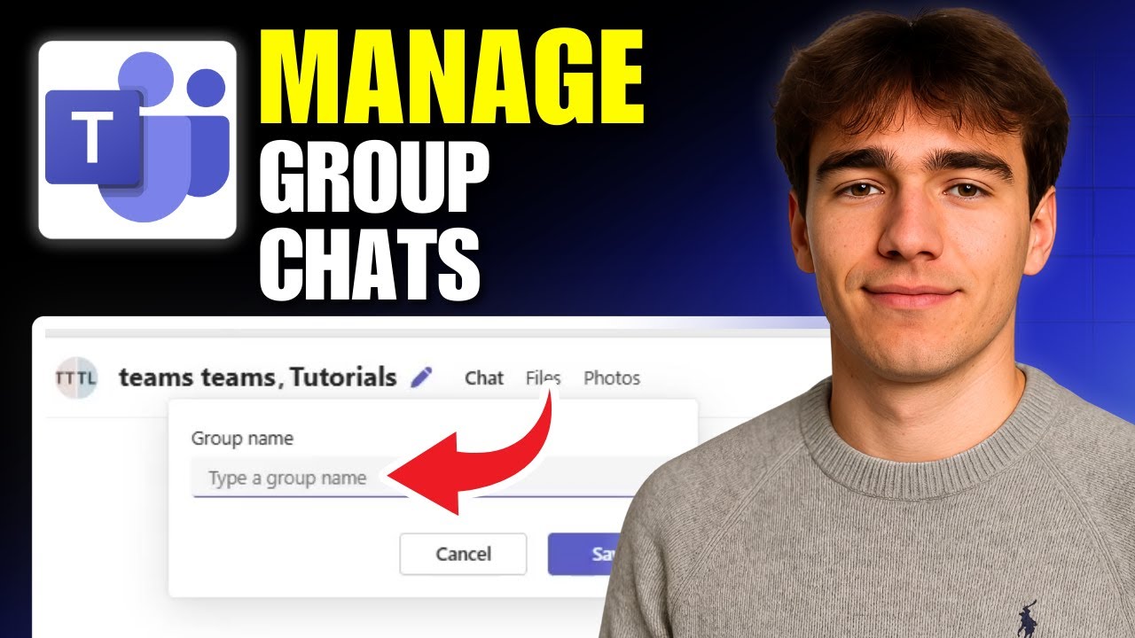 How To Name And Pin Group Chats In Microsoft Teams (Tutorial 2026)